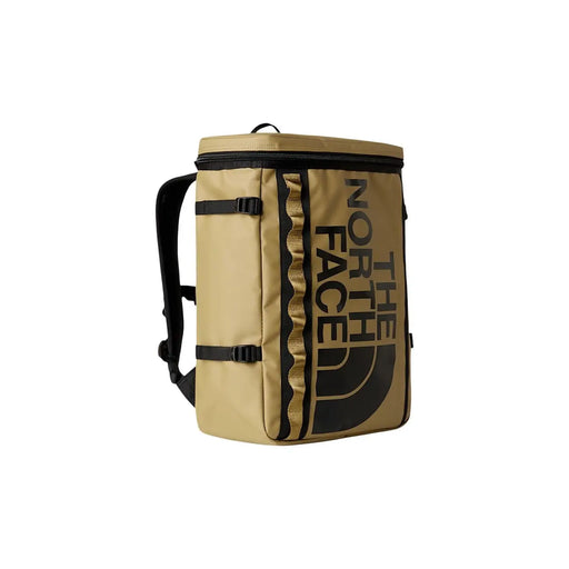 Hellbrauner The North Face Rucksack mit schwarzem Logo und beigen Tragegurten, 33 x 46 x 15 cm, für Herren
