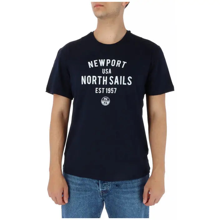 North Sails - Men T-Shirt - blue / S - Clothing T-shirts