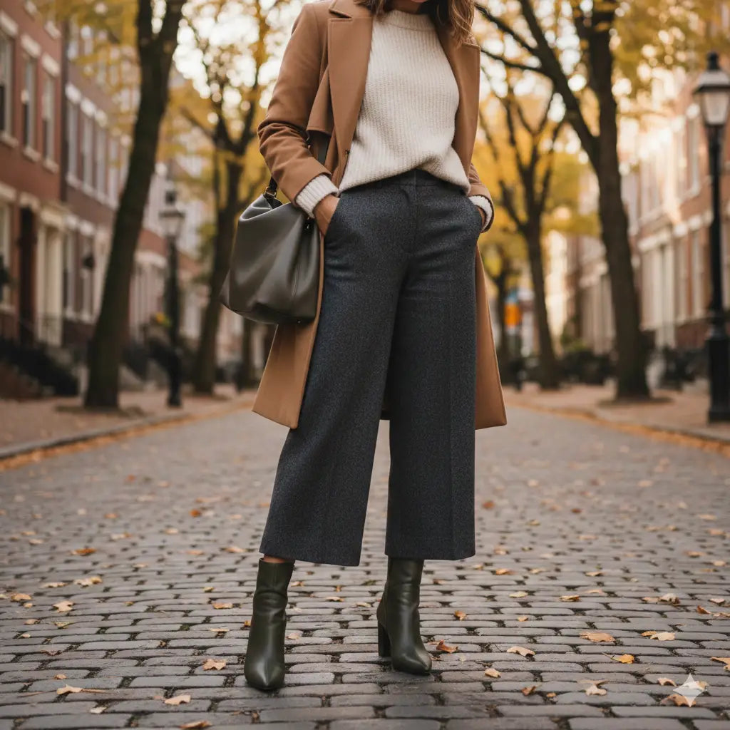 What Shoes to Wear With Wide Leg Cropped Pants for Every Occasion