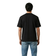 Only & Sons men t-shirt in black short-sleeved crew neck design made of comfortable fabric for casual wear