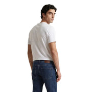 Only & Sons Herren-Rundhalsausschnitt aus weißer Baumwolle t-shirt präsentiert einen klassischen Freizeitstil für den Alltag