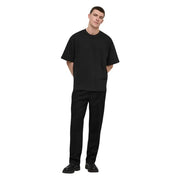 Schwarzer Oversize-Rundhalsausschnitt t-shirt mit lockerer Passform und kurzen Ärmeln von Only Sons für Herren Freizeitkleidung