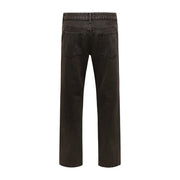 Only Gerade geschnittene Jeans für Damen aus dunkelblauem Denim mit geradem Bein und klassischen Gesäßtaschen (Rückansicht)