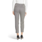 Black and white houndstooth Only Women cropped trousers for fall winter