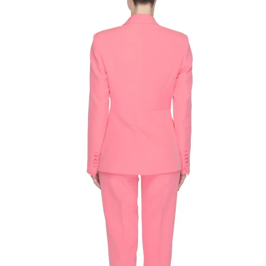 Stylish urban pink blazer - Silence Women Blazer