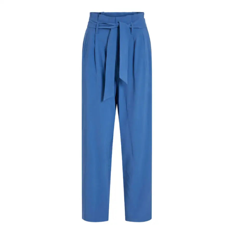 Vila Clothes - Women Trousers - blue / 34 - Clothing
