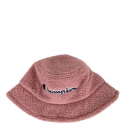 Pink Sherpa bucket hat from Champion Women’s Black Cap Fall/Winter Collection
