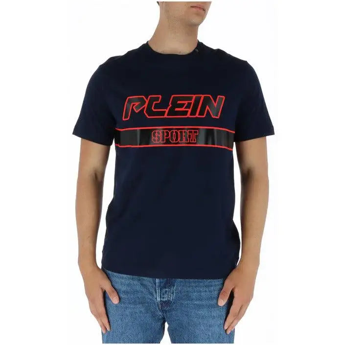 Plein Sport - Men T-Shirt - blue / S - Clothing T-shirts