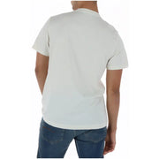 Psycho Bunny men t shirt white round neck plain off-white short sleeved cotton crew neck mt0200228
