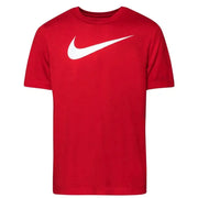 Red Nike T-shirt displayed in the Nike Black Short Sleeve T Shirt product image
