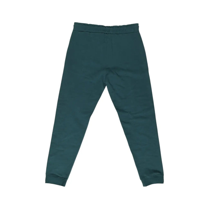 Refrigiwear mens green cotton trousers featuring soft stretchy fabric and ribbed cuffs ideal for fall winter wear