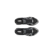 Schwarz und Silber saucony Triumph 4 Herren-Sneaker mit Mesh-Obermaterial, synthetischen Overlays und Progrid-Dämpfung für optimale Laufeigenschaften