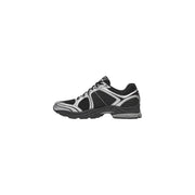 Saucony Schwarze Herren-Sneaker Progrid Triumph 4 aus Synthetik mit schwarzem und silbernem Mesh-Obermaterial, synthetischen Overlays und gepolsterter Sohle