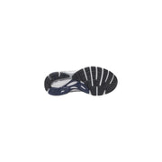 Black and white athletic shoe sole with navy blue accents from saucony men sneakers grey textile progrid guide 7