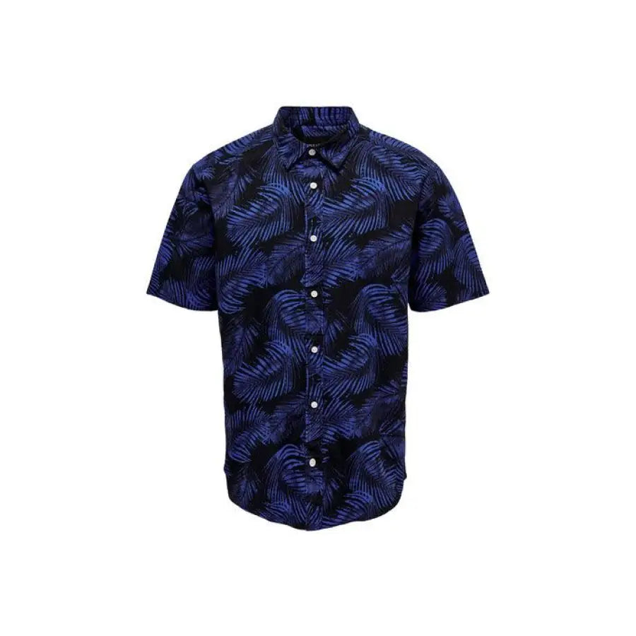 
                      
                        Only & Sons - Men Shirt - blue / S - Clothing Shirts
                      
                    