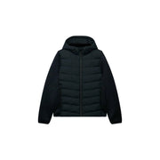 Superdry doudoune matelassée noire à capuche pour homme, vue de face