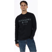 Schwarz Superdry grünes Baumwoll-Sweatshirt von and Co für Herren mit strapazierfähigem Material und bequemer Passform
