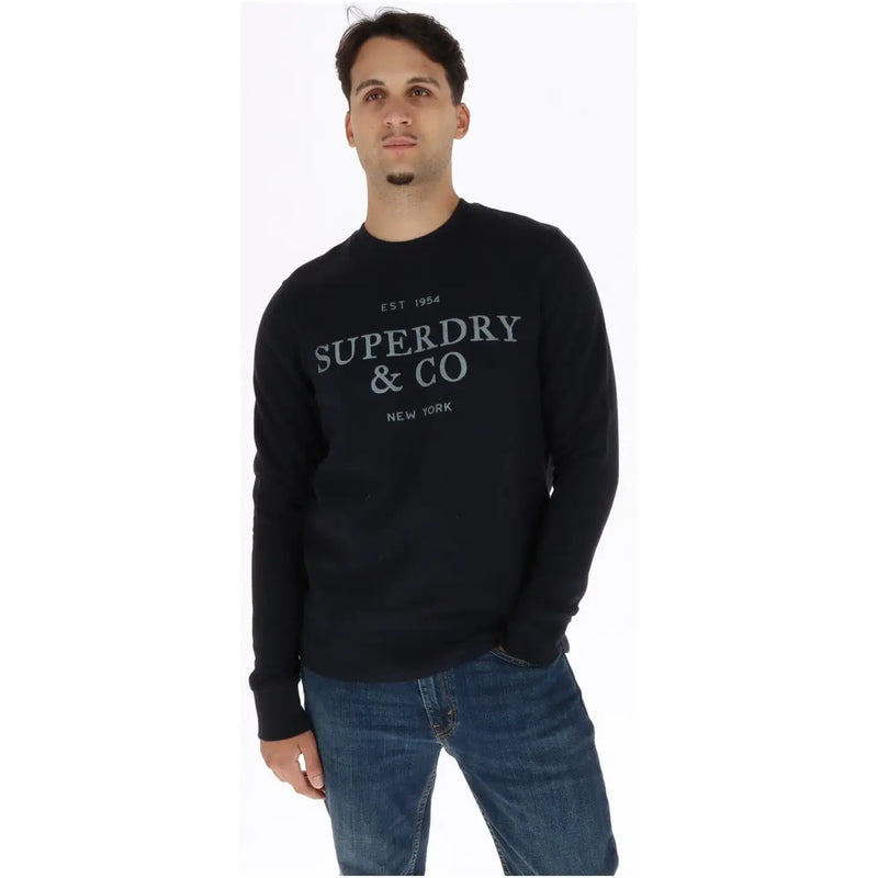Schwarz Superdry grünes Baumwoll-Sweatshirt von and Co für Herren mit strapazierfähigem Material und bequemer Passform