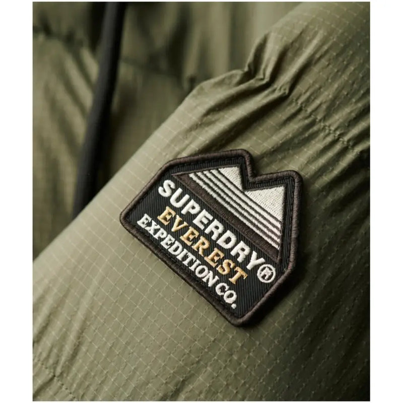 Vert olive Superdry Veste zippée à capuche Everest Expedition Co.