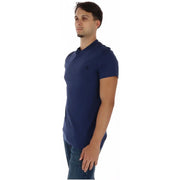 Timberland men blue cotton t shirt short sleeve navy blue crew neck casual comfortable fit