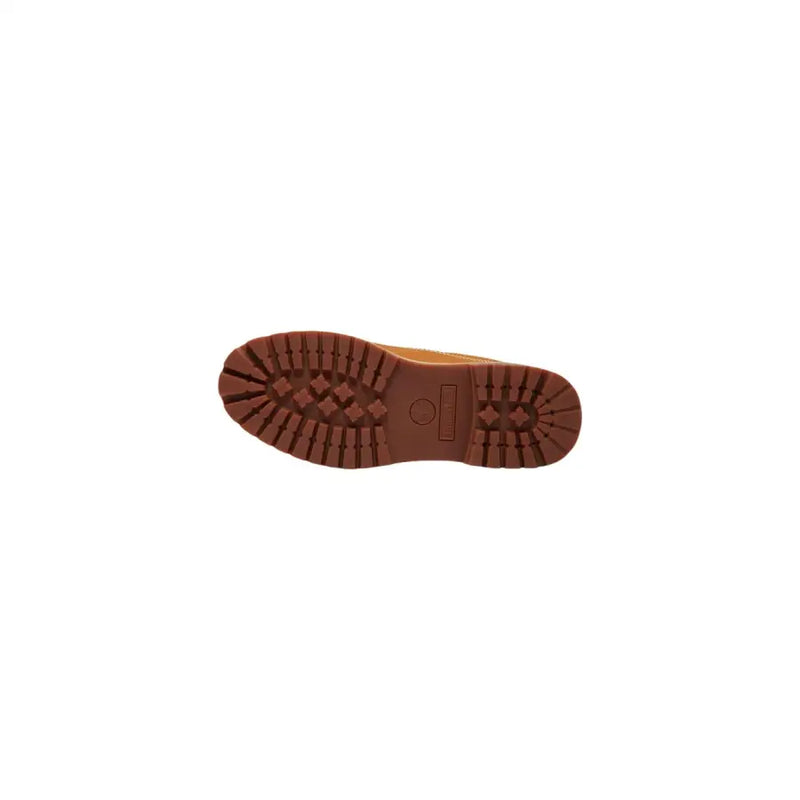 Timberland men lace up shoes camel leather tb0a5s9w754 with tan leather upper and rugged brown diamond-patterned sole