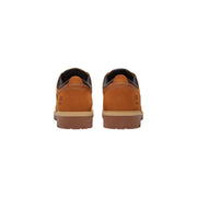 Timberland men lace up shoes camel leather with tan timberland lace up boots black accents and rugged rubber sole