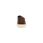 Timberland men lace ups shoe in brown suede with cream rubber sole suitable for spring summer wear