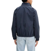 Dark blue bomber jacket with ribbed cuffs and hem from Tommy Hilfiger Jeans Men Blazer collection