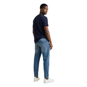 Tommy Hilfiger Mittelblaue Jeans aus Denim mit klassischem Five-Pocket-Design und dezenter Waschung für Herren