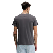 Tommy Hilfiger Jeans men t-shirt dark gray short-sleeved crew neck made of soft cotton fabric