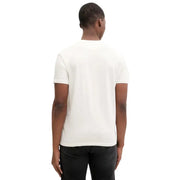 White crew-neck short sleeve t-shirt in organic cotton by Tommy Hilfiger Jeans for men in size small