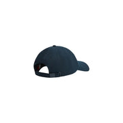 Dark navy tommy hilfiger men cap with structured crown adjustable strap made of blue organic cotton buckle adjustable