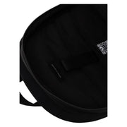 Black Tommy Hilfiger men Repreve backpack with sleek minimalist design and subtle branding featuring zip pockets 15 cm wide