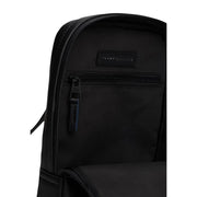 Black tommy hilfiger men shoulder bag made of polyurethane with sleek minimalist design and subtle interior branding