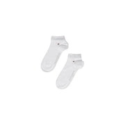 White ankle socks with small Tommy Hilfiger logo on the side from Tommy Hilfiger men underwear collection