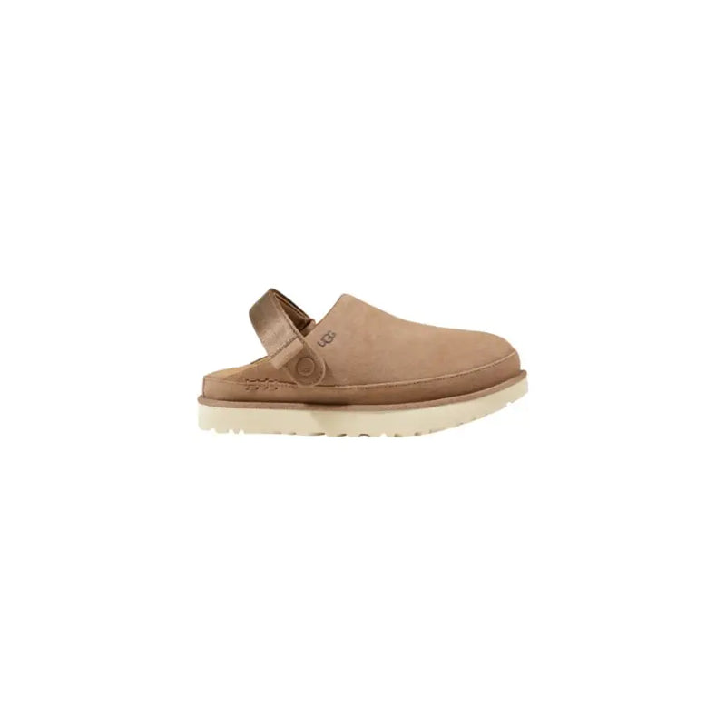 Pantoufles UGG pour femmes en polyester beige printemps-été