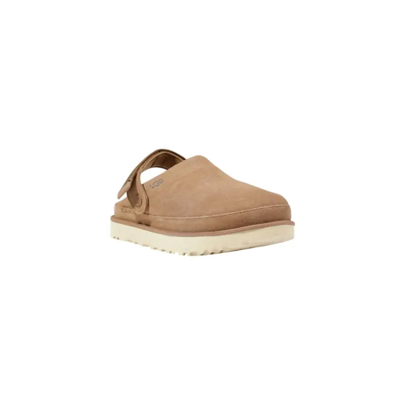 Pantoufles UGG pour femmes en polyester beige printemps-été