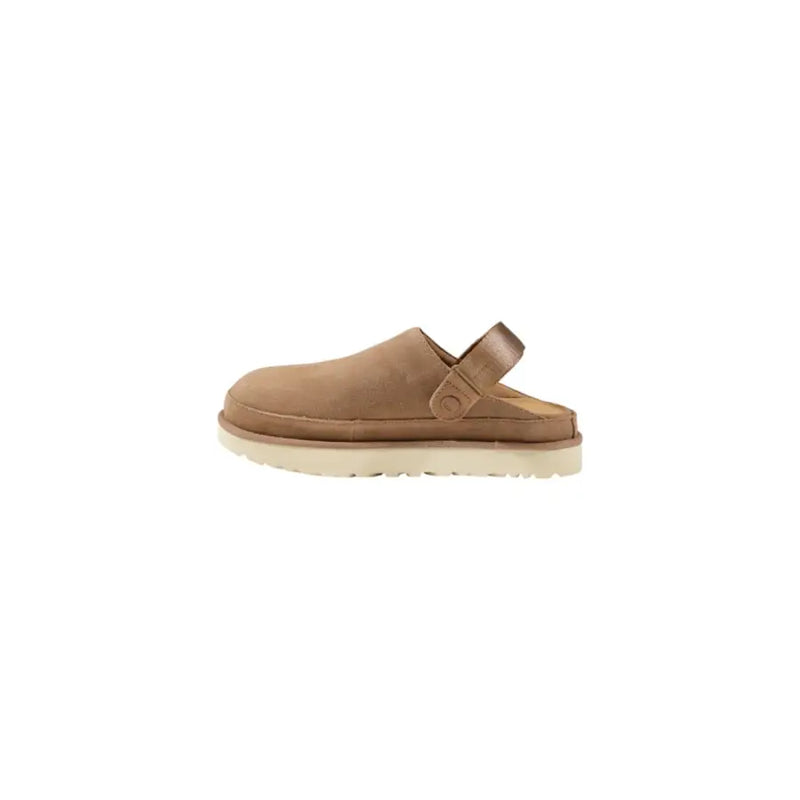 Pantoufles UGG pour femmes en polyester beige printemps-été