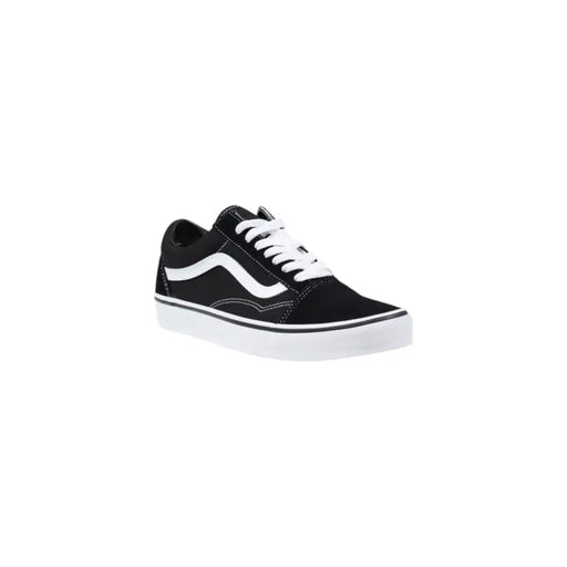 Vans men sneakers black suede old skool with white laces curved side stripe and white rubber sole spring summer VN000D3HY281