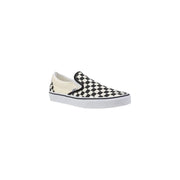 Vans men sneakers white fabric classic shoes vn000eyebww1 black and white checkerboard canvas slip-on with rubber sole