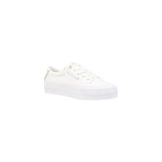 White canvas platform sneaker from Tommy Hilfiger Women’s Cotton Sneakers collection