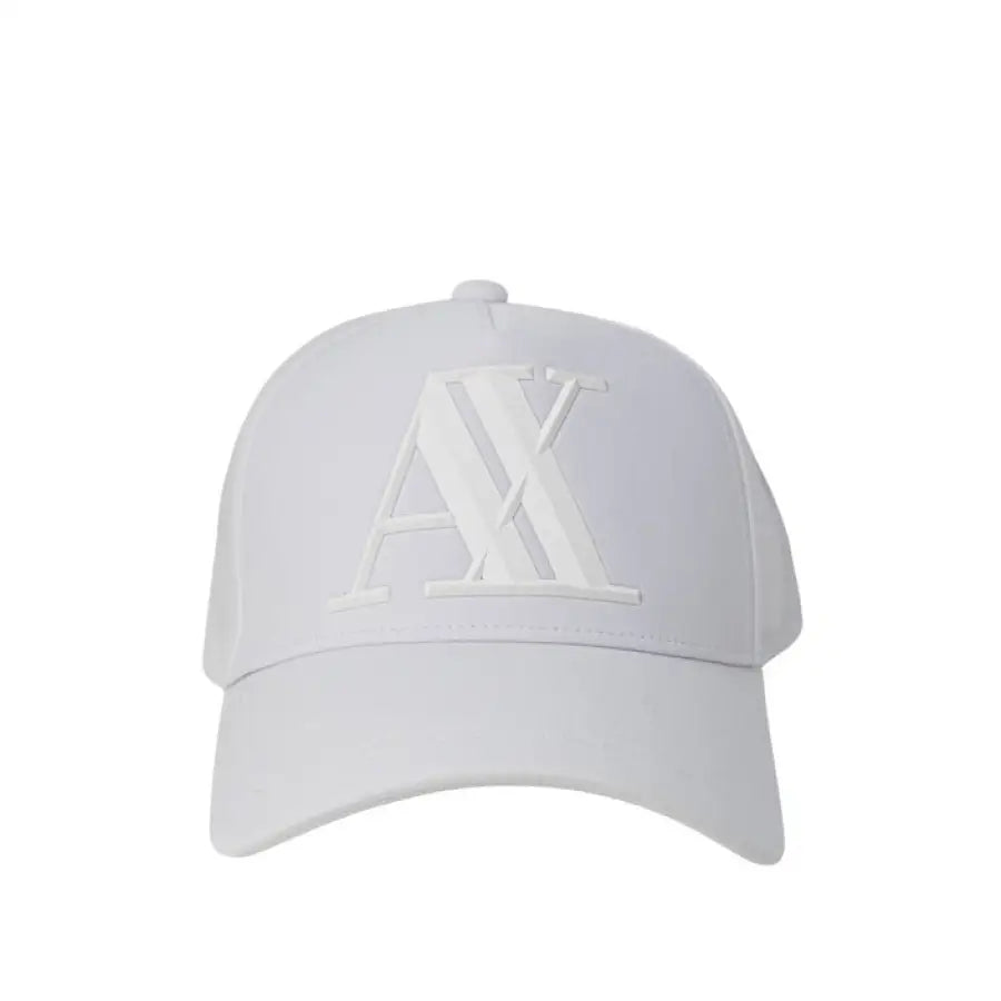 
                      
                        Armani Exchange Men Cap featuring white cap with letter A
                      
                    