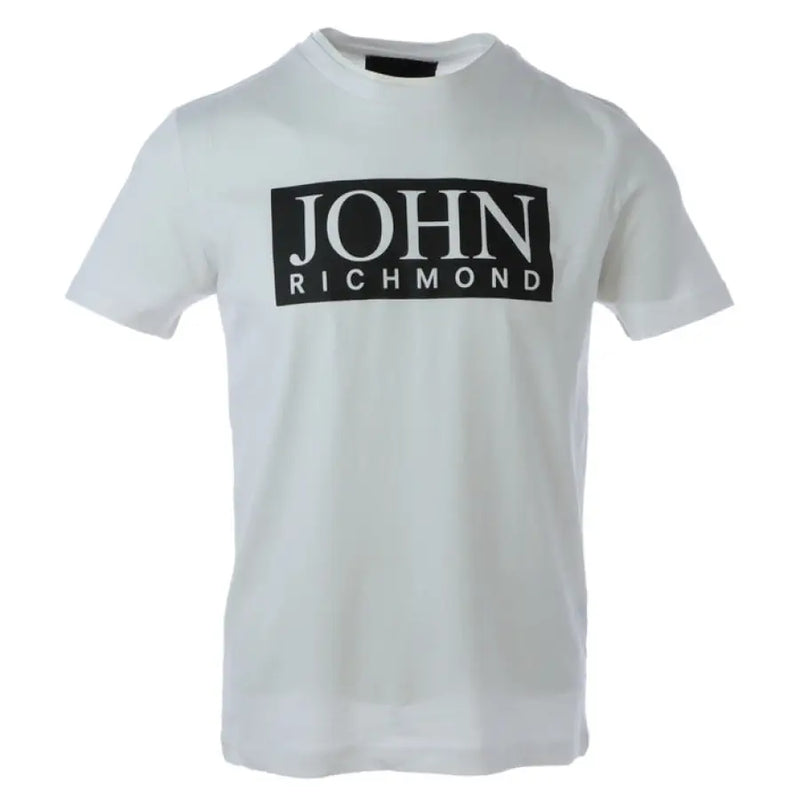 White John Richmond T Shirt displayed, showcasing a stylish white casual tee