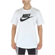 White Nike T-shirt displayed on a product page for Black Nike Short Sleeve T Shirt
