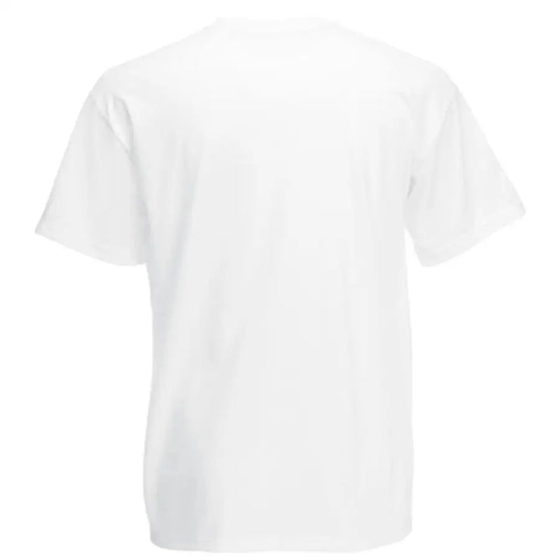 White short sleeved cotton t shirt with a classic crew neck and The North Face logo on the front