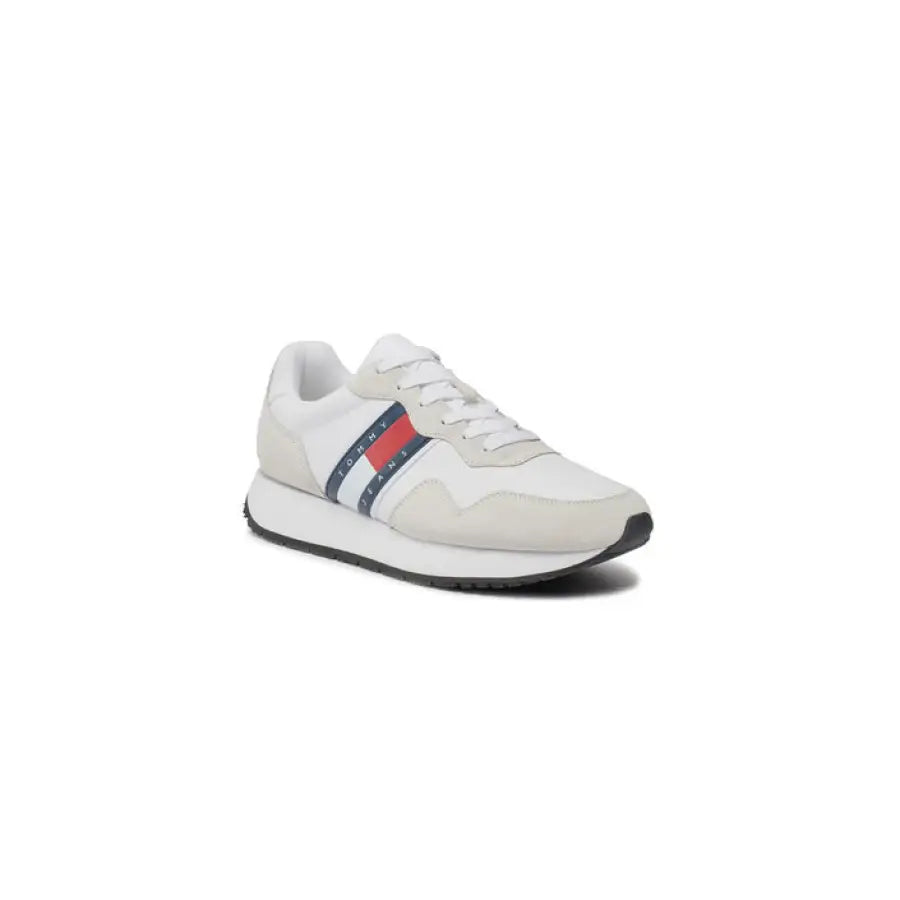 Tommy Hilfiger Jeans men’s sneaker with blue and red stripe