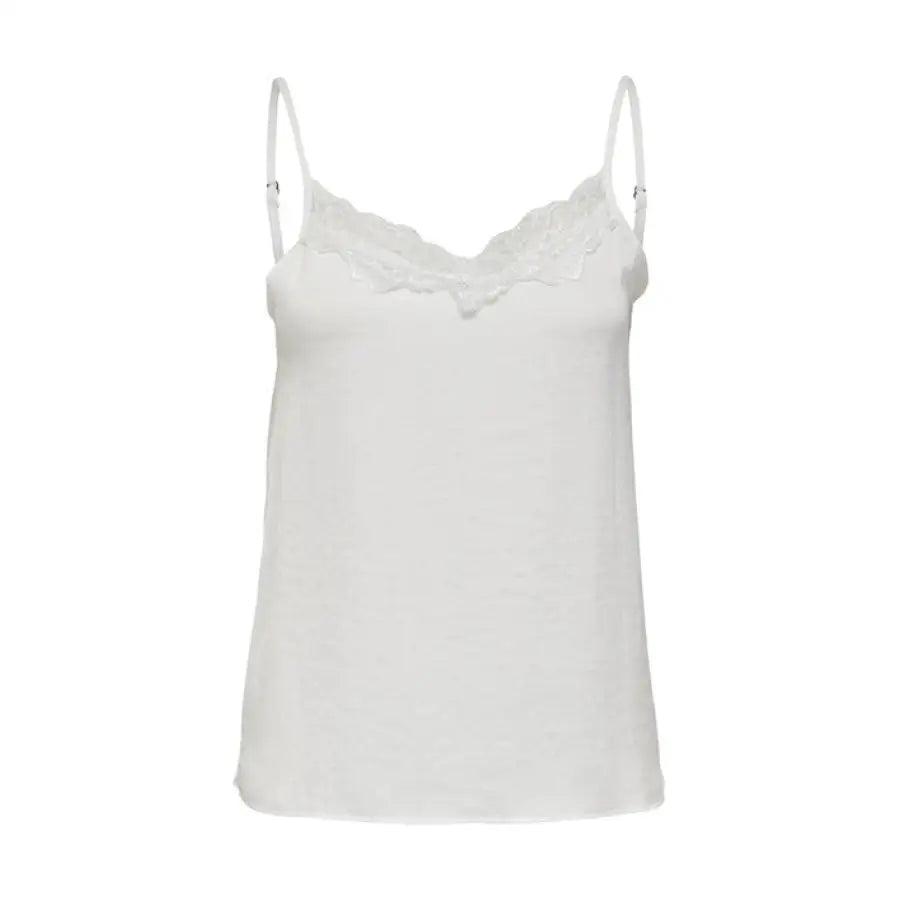 
                      
                        Soft and comfortable white tank top for women showcasing urban city style fashion
                      
                    