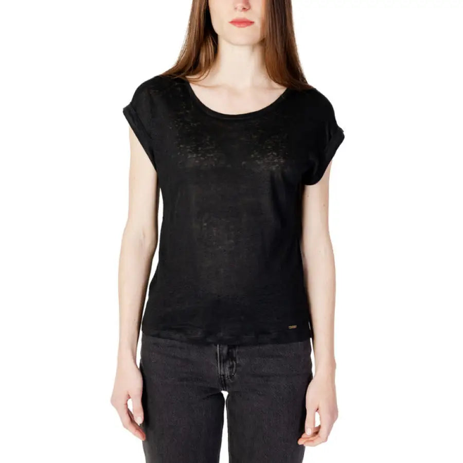 Pepe Jeans - Women T-Shirt - black / XS - Clothing T-shirts