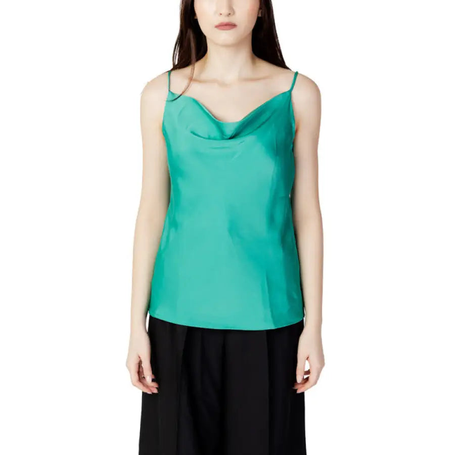 Vila Clothes - Women Undershirt - green / 34 - Clothing