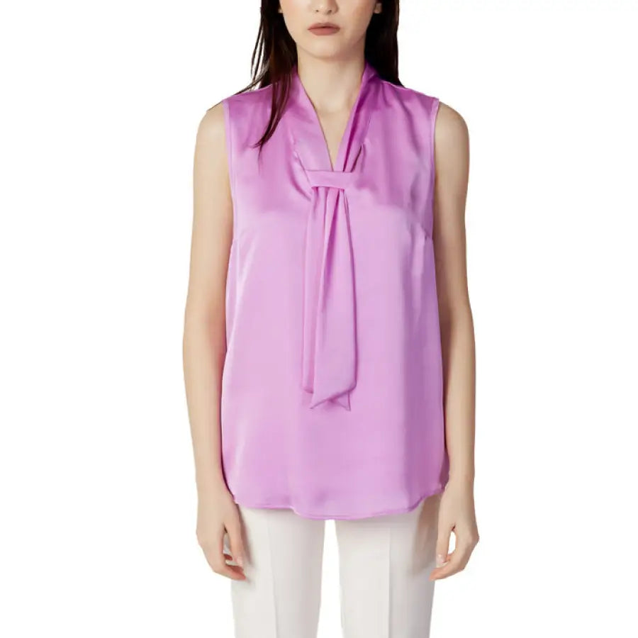 Sandro Ferrone - Women Blouse - pink / M - Clothing
